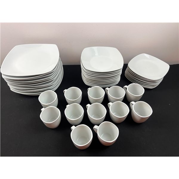 White Dish Set