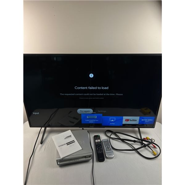 Sony 43" Tv with DVD Player