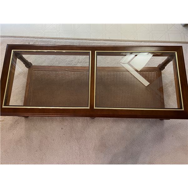 Glass Top Coffee Table