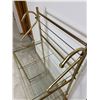 Image 2 : Brass-Like Bathroom Shelf