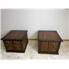 Image 1 : Wooden Side Tables with Storage