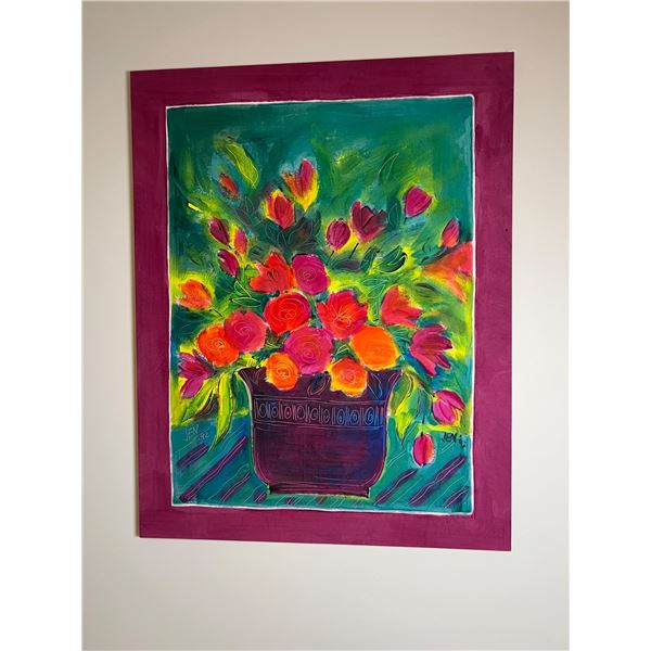 Vibrant Textile Art