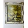Image 1 : Framed Forest Painting