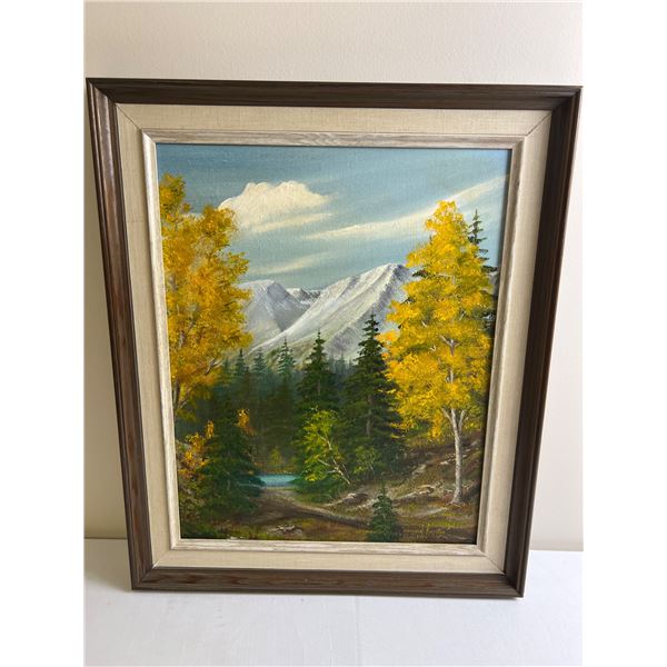 Mountain Scenery Painting