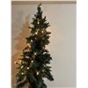 Image 4 : Set of 2 Pre-Lit Potted Porch Trees