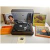 Image 1 : EDS Turntable & Assorted Records