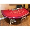 Image 1 : Casino-Style Blackjack Table w/Poker Set