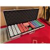 Image 2 : Casino-Style Blackjack Table w/Poker Set