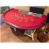 Image 4 : Casino-Style Blackjack Table w/Poker Set
