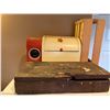 Image 1 : Wooden Chest Box, Retro Breadbox, Industrial Lamp, Etc.