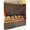 Image 2 : Wooden Chest Box, Retro Breadbox, Industrial Lamp, Etc.