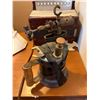 Image 3 : Group of Vintage Frontalini Button Accordion & Antique Blowtorn