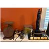 Image 1 : Group of - Cast Iron Scale, Golf Trophy & Novelties