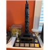 Image 2 : Group of - Cast Iron Scale, Golf Trophy & Novelties