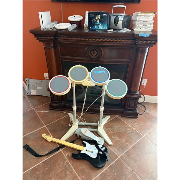 Group of Electronics - Wii, Guitar, Games, Radio, Etc.