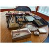 Image 4 : Group of Various Antique Utensils, Candle Holders, Tableware, Etc.