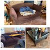 Image 1 : Group of 2 Sofas & Ottoman