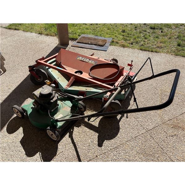 Steiner Commercial Tractor Mower & Lawn Mower