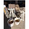 Image 1 : Group of Misc - Pots, Chairs, Etc.
