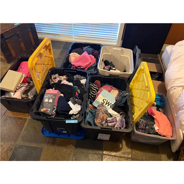 Large Group of Various Clothing (Closet Included)