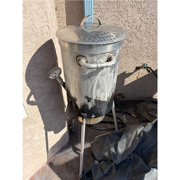 30-quart outdoor propane aluminum stockpot set