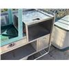 Image 2 : stainless steel commercial utility station and a stool