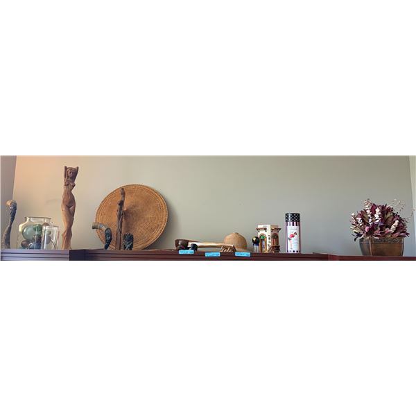 Group of House Decor Items
