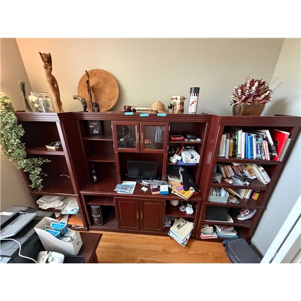 Large Group of Books and Decor Items