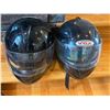 Image 1 : Group of 2 Black Helmets