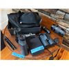 Image 1 : Group of Camera Accessories and Binoculars