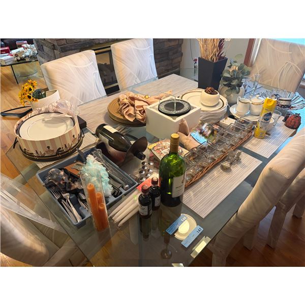 Large Group of Assorted Household Items and Kitchenware