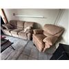 Image 1 : Group Of Furnitures - Includes 3 seater sofa, sofa chair & center Carpet