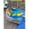 Image 3 : Group of Assorted Items- Includes Swimming Accessories, Pet kennel, cooler etc