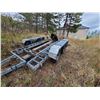 Image 1 : Twin-axle open car transporter trailer