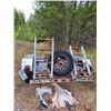 Image 2 : Twin-axle open car transporter trailer