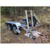 Image 3 : Twin-axle open car transporter trailer