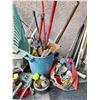 Image 2 : Group of Assorted items - Includes Gardening Tools and Home Decor