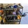 Image 1 : Metal Cart with Tools and Hardware
