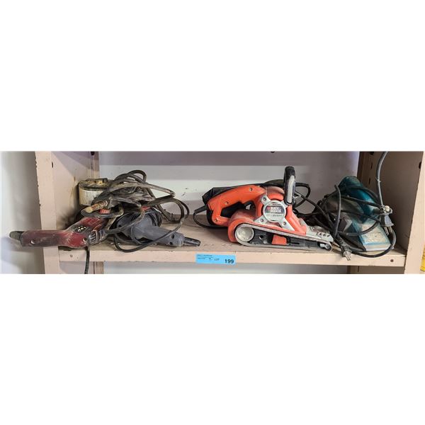 Group of Assorted Power Tools