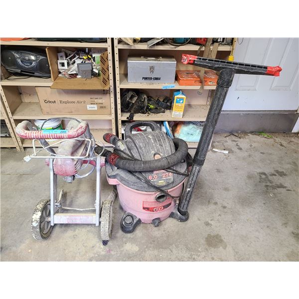 Group of Industrial Vacuum and Sprayer