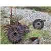 Image 1 : Group of 4 Chained Tires