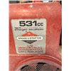 Image 2 : Gas pressure washer equipped with a red Briggs & Stratton 531cc engine