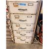 Image 1 : Metal Cabinet with Content