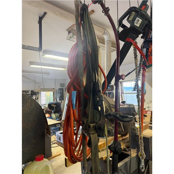 Group of Hose and Straps