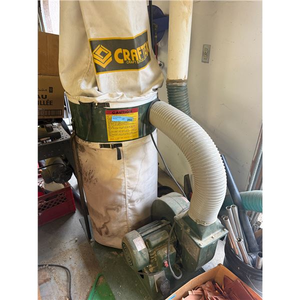 Craftex single-stage dust collector Model B 404
