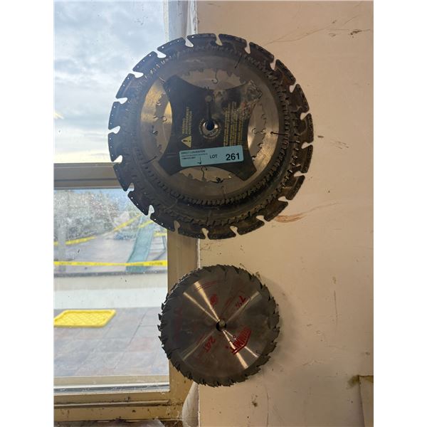 Group of Circular Saw Blades - Different Sizes