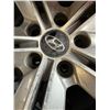 Image 2 : Group of 4 Kumho tires with Hyundai Alloy Rims 235/55 R19 101V