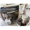 Image 1 : Group of Assorted Items - Includes Liquid Ammonium Thiosulfate, Metal Work Desk and more