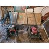 Image 1 : Group of Lawn mower and Craftsman Drop Down Hopper