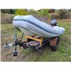Image 3 : AB Inflatables Rigid Inflatable Motor Boat with a Trailer